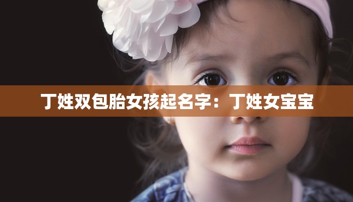 丁姓双包胎女孩起名字：丁姓女宝宝